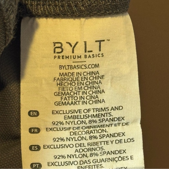BYLT Men’s Shorts Gray Small - Picture 7 of 8